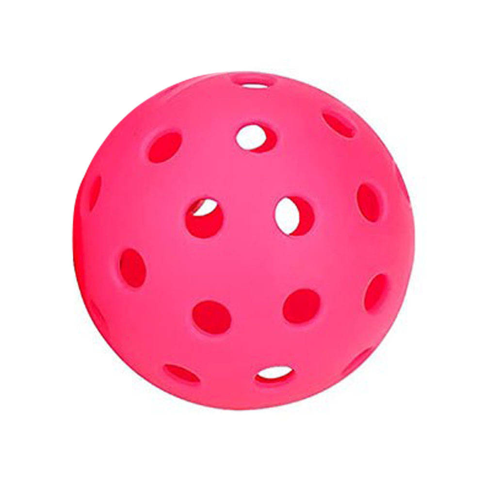 Outdoor 40 Holes Pickleball Balls- USAPA Pickleball Approved for Tournament Play, 4-Pack, Pink/Yellow/Neon Green