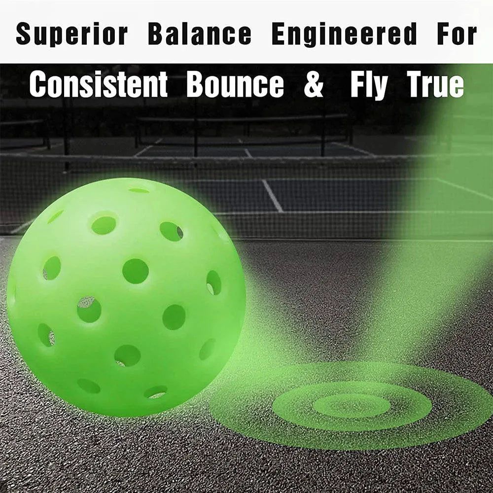 High-Visibility Green Pickleball Balls 